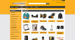 Desktop Screenshot of econex.be