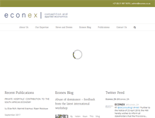Tablet Screenshot of econex.co.za